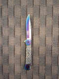 Rainbow Disc Knife
