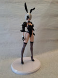 NieR: Automata Yorha  #1522 Woman in Black with Bunny Ears Standing