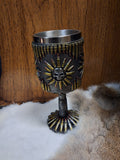 Chalice with Skull and Bullets #1704