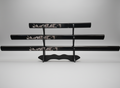 3-Piece Flying Dragon Katana set #1476