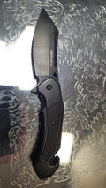 Black Curved Wide Blade Safety Knife