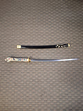 Black sheathe katana with dragon head handle #1551