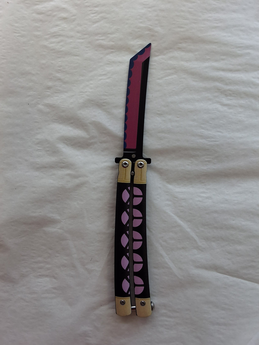 One Piece Zoro Sword Butterfly Knife #2156