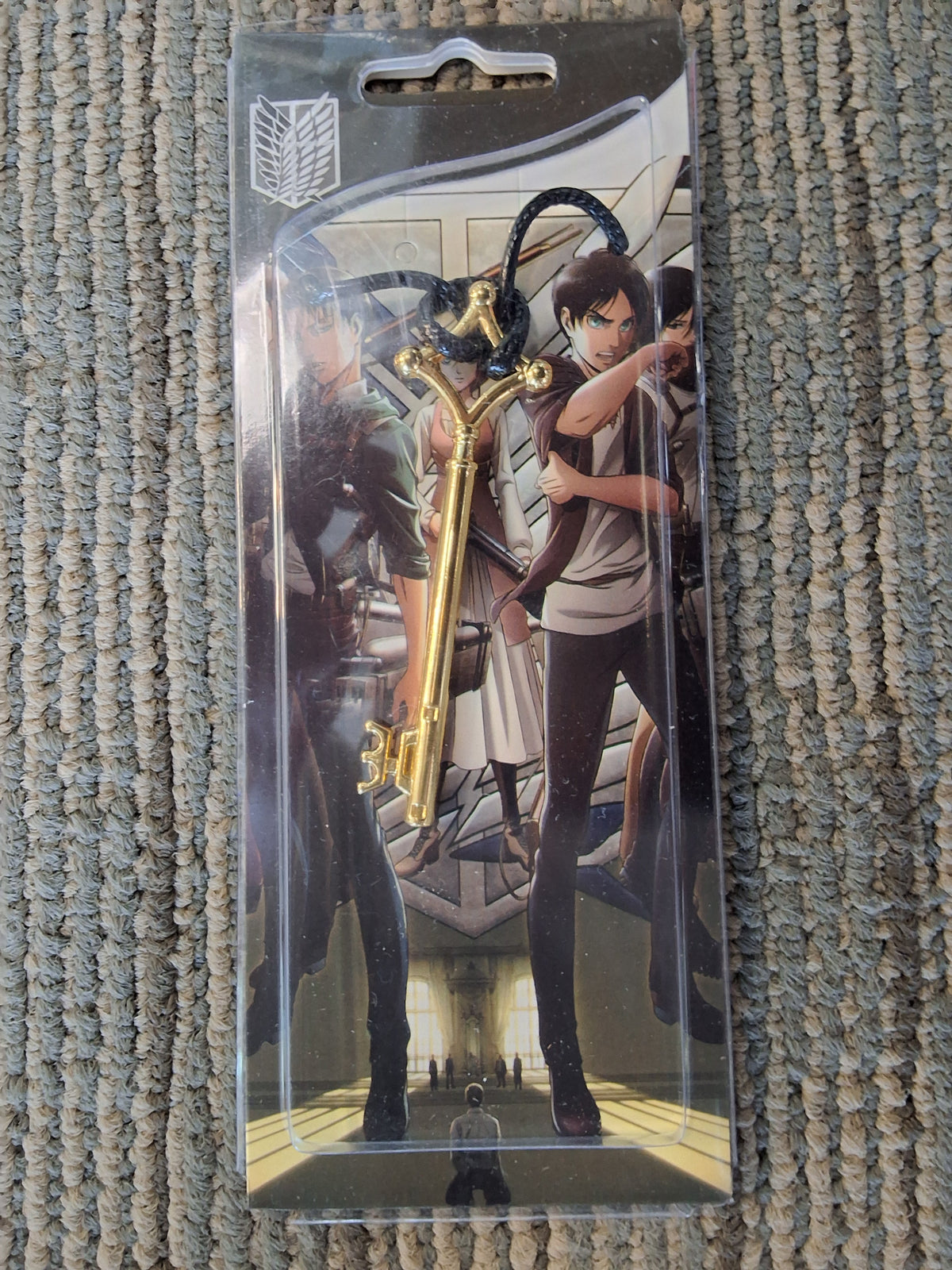 Attack on Titan Gold Key necklace #1773