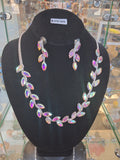 Pink Floral Necklace