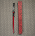 Burgundy Katana Battle-Ready #9586