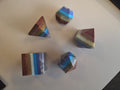 5 Chakra bonded geometry shapes