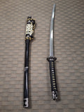 BLACK AND YELLOW WRAPPED SHEATHE KATANA