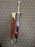 LOTR Sting Dagger with Brown Velvet Sheathe #3100