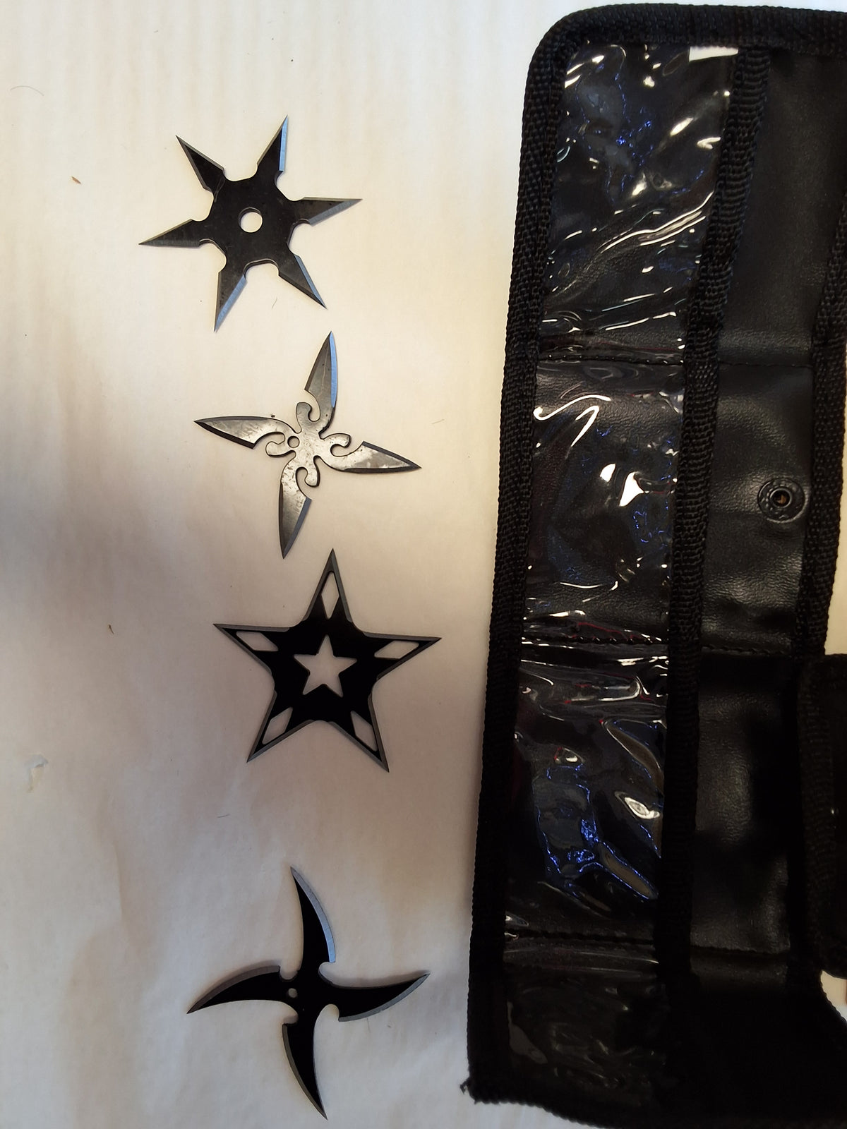 Mini Black Throwing Stars  #3020