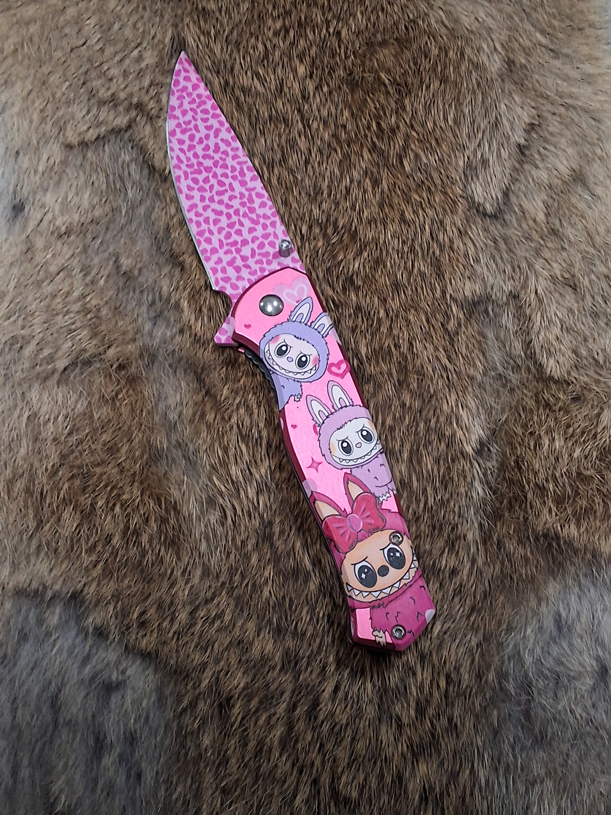 Pink Labubu Knife #1809