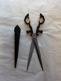 Black Renaissance Scissor Dagger #2027