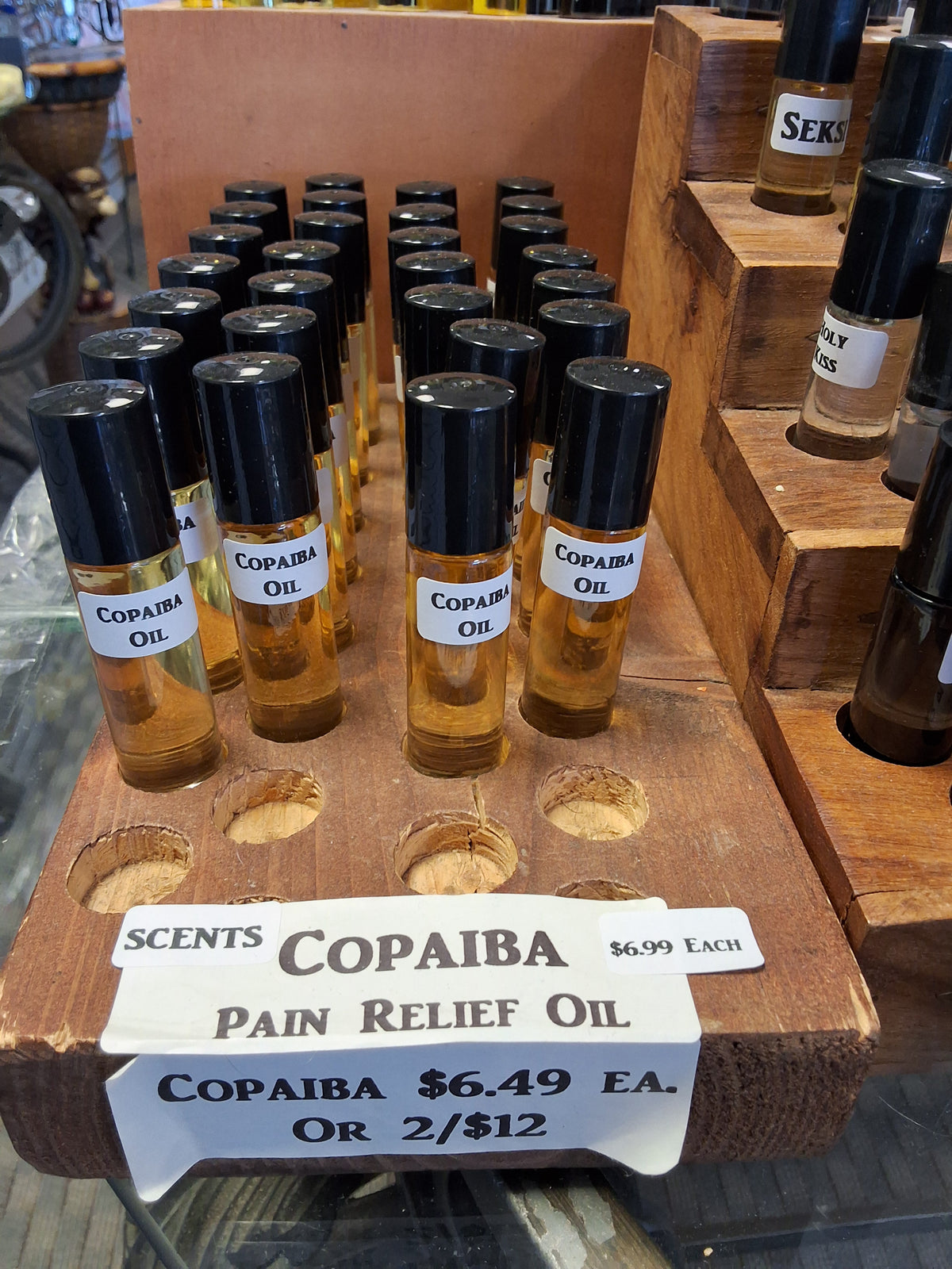 Copaiba Oil (pain relief)