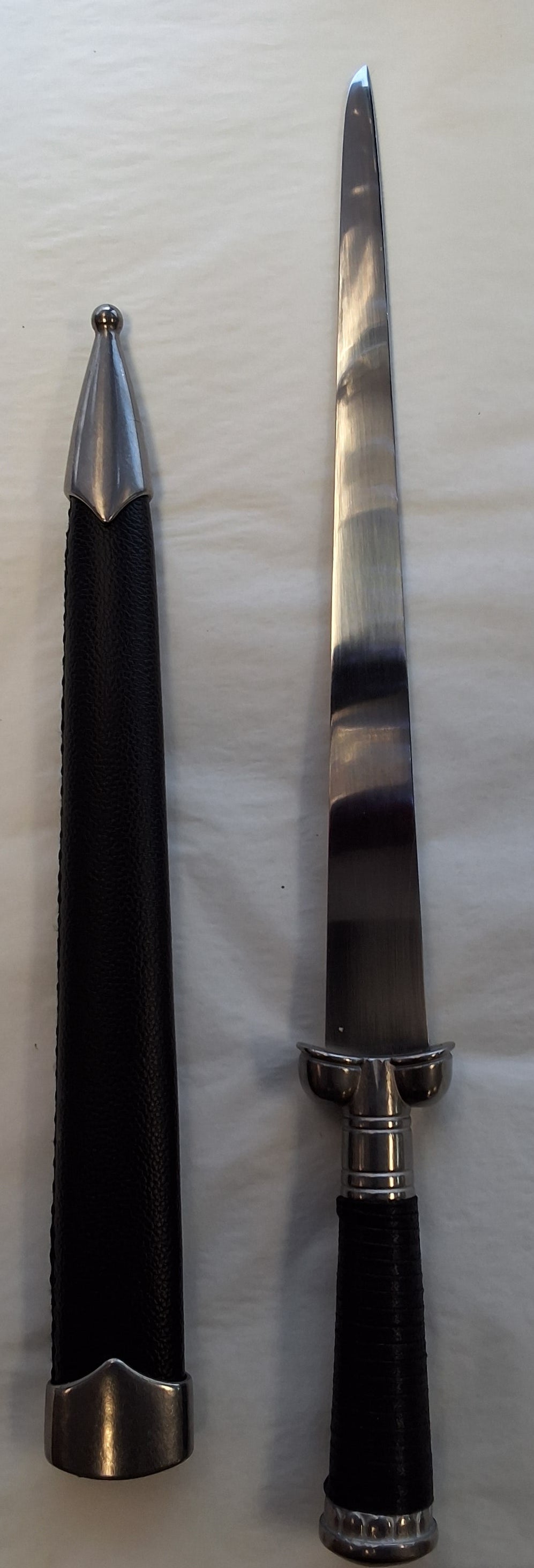 1060 Hand Forged Steel Dagger #3161
