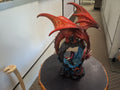 Red Dragon on Rainbow  lcicle