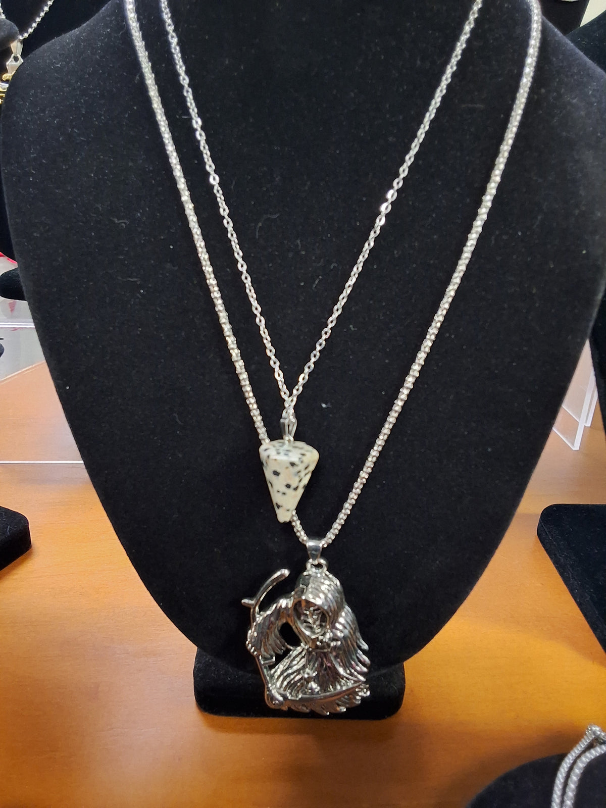 Stone & Necklace