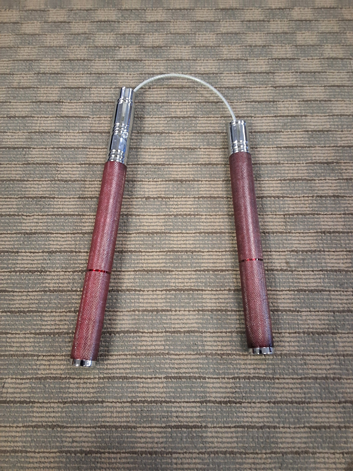 TRANSFORMABLE DAREDEVIL NUNCHUCKS RED