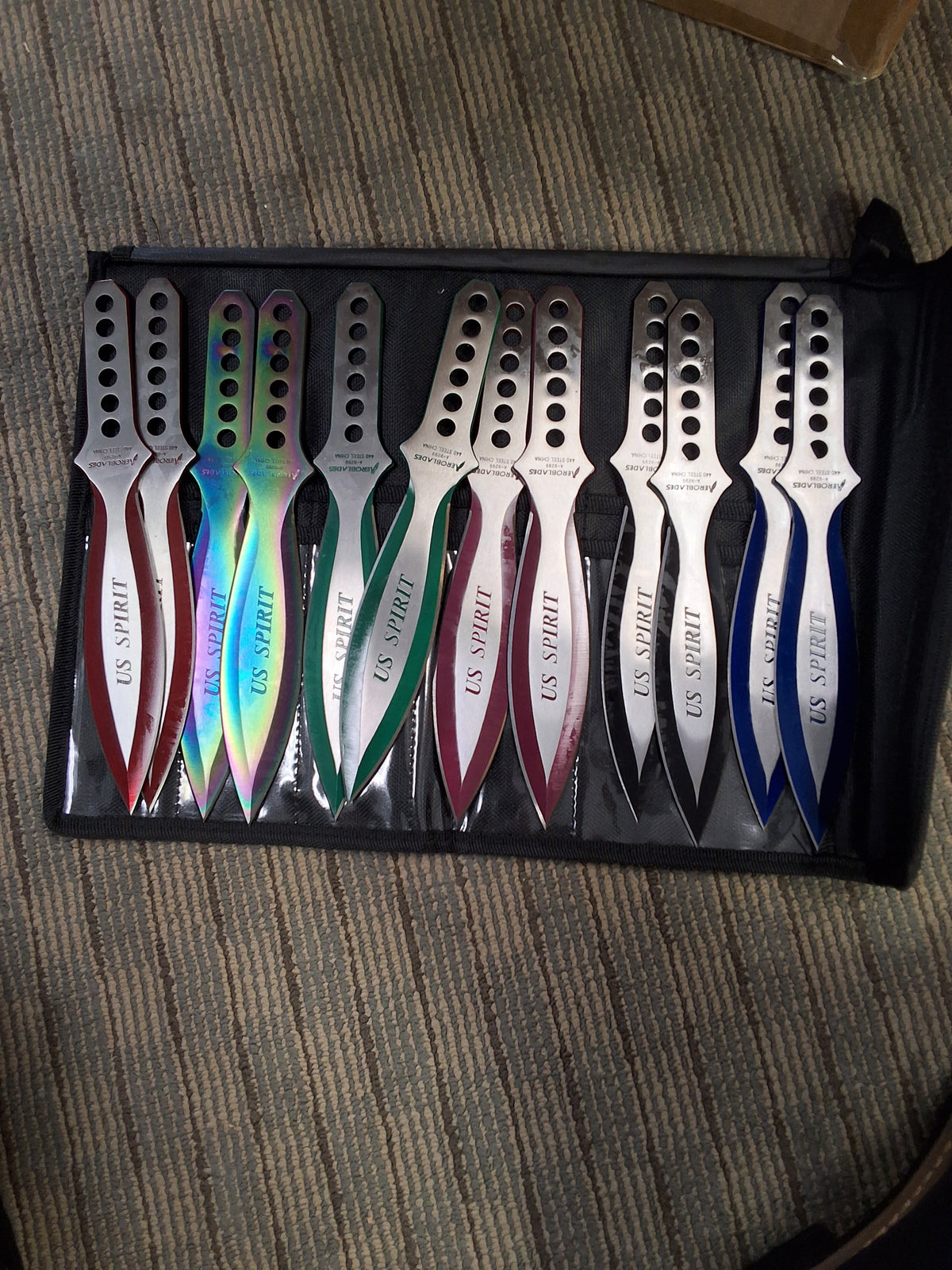 US Spirit Assorted Throwers 12 Set #1405