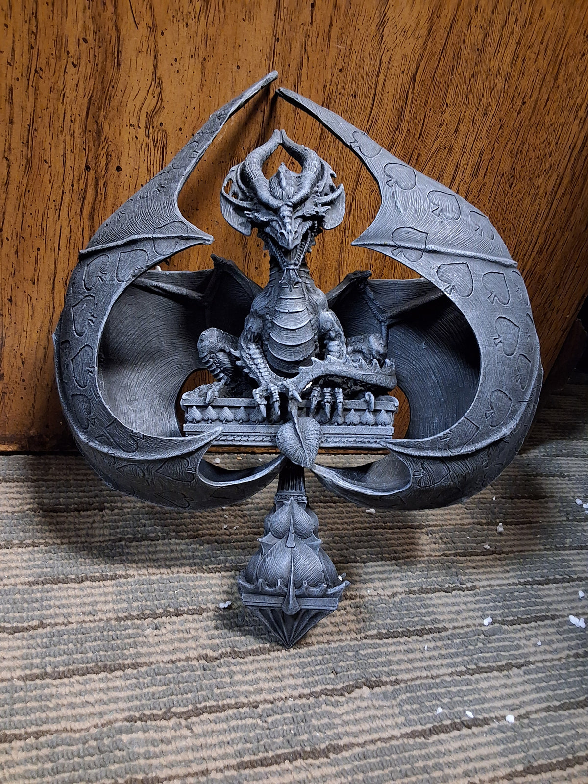 Dragon On Balcony Wall Decoration #1693