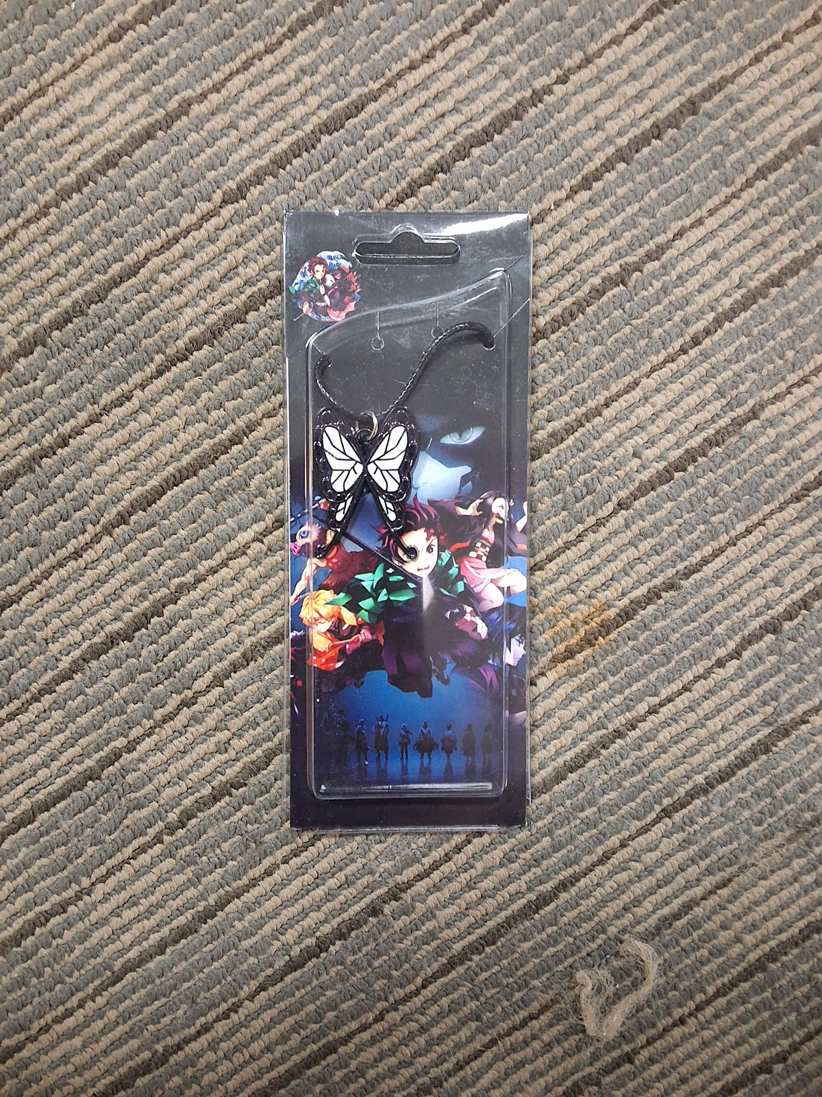 #1606 Demon Slayer Butterfly Necklace