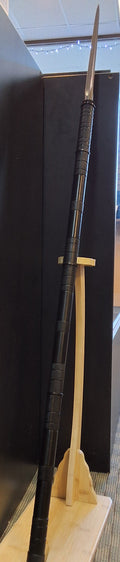 Black Spear Staff with Carry Case #2097