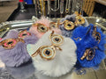 Owl Furry Keychains