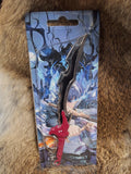 Solo Leveling Red Handle Sword Keychain #1840