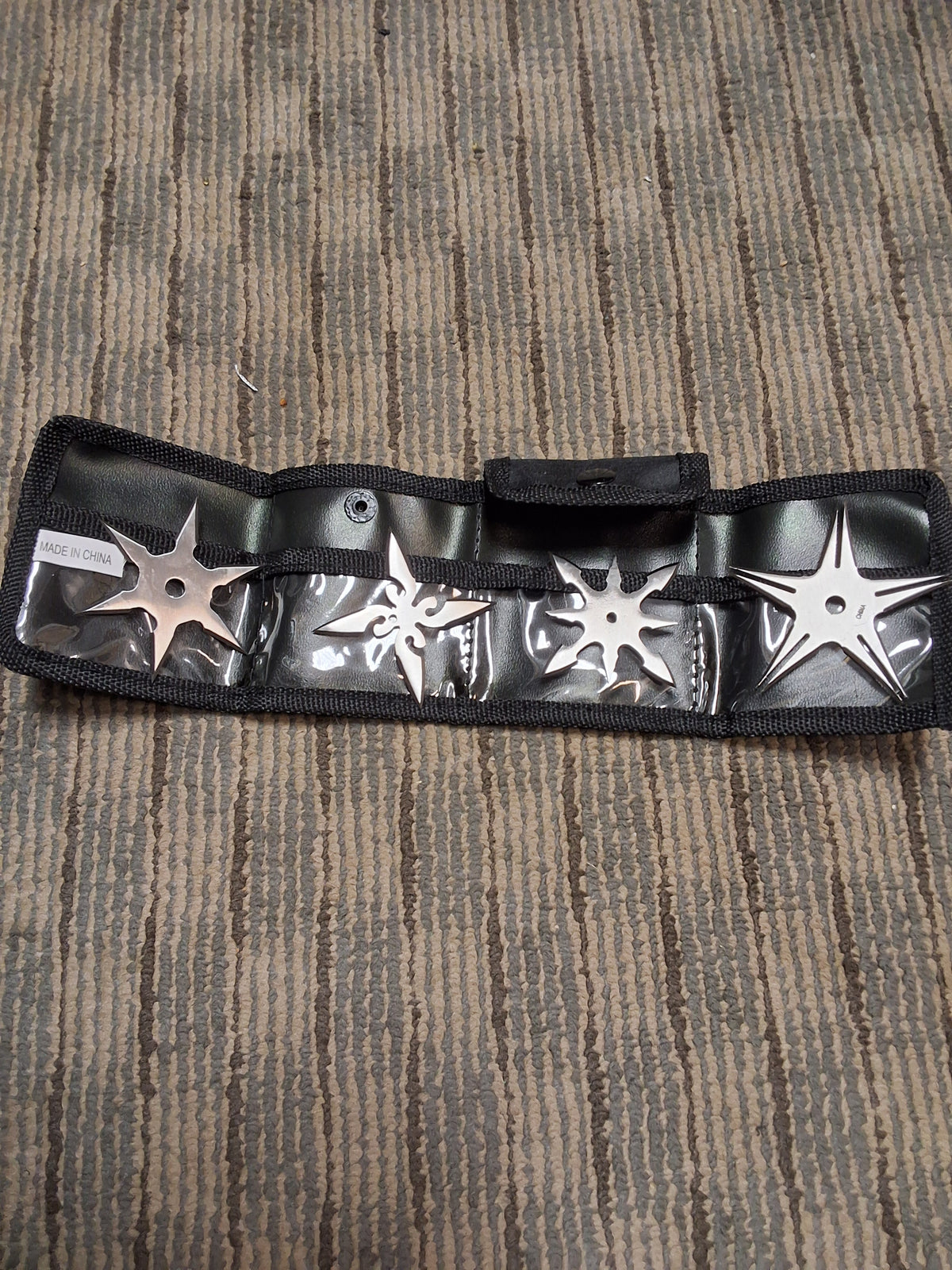 4 PIECE SET NARUTO THROWING STARS #5425