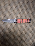 Tanto Brown K Bar Folding Knife #3015