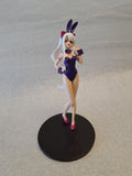 #1534 Overlord Woman in purple outfit with bunny ears standing