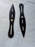 3 PC Black Throwing Knives