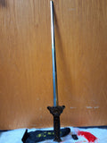 Collapsible Stainless Steel Sword w Case #1739