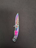 Rainbow Love Pocket Knife