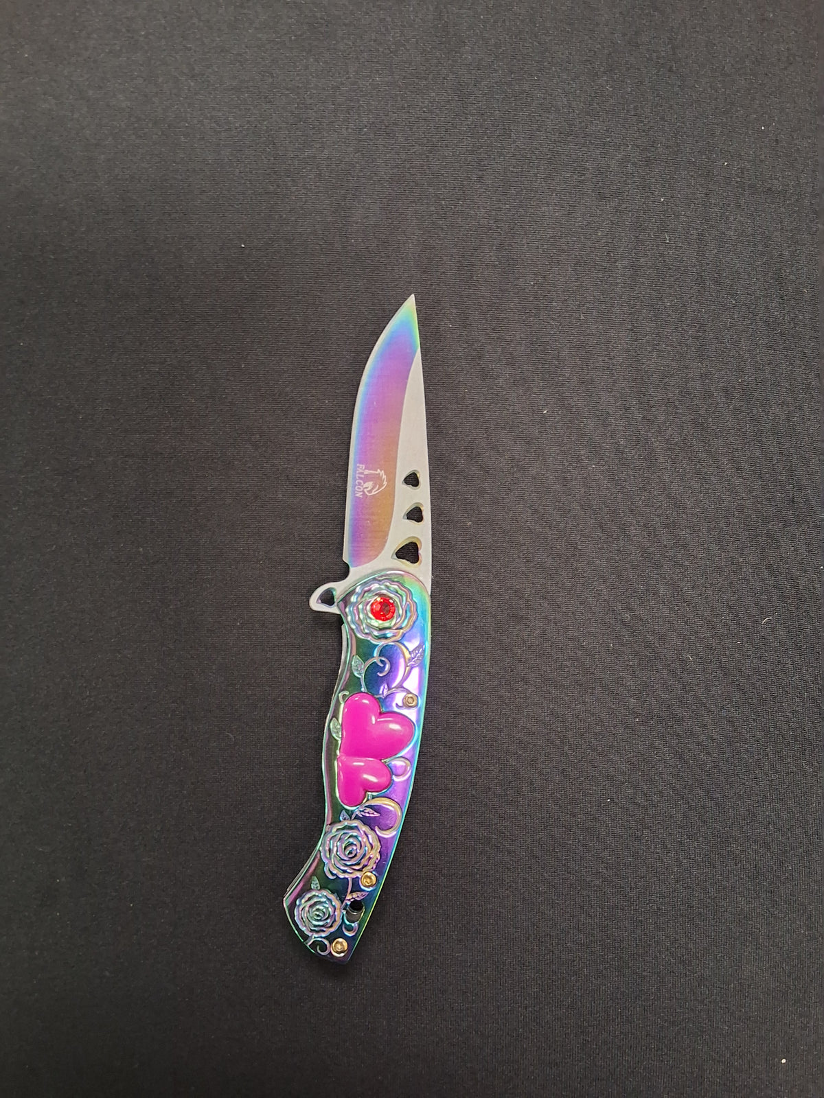 Rainbow Love Pocket Knife
