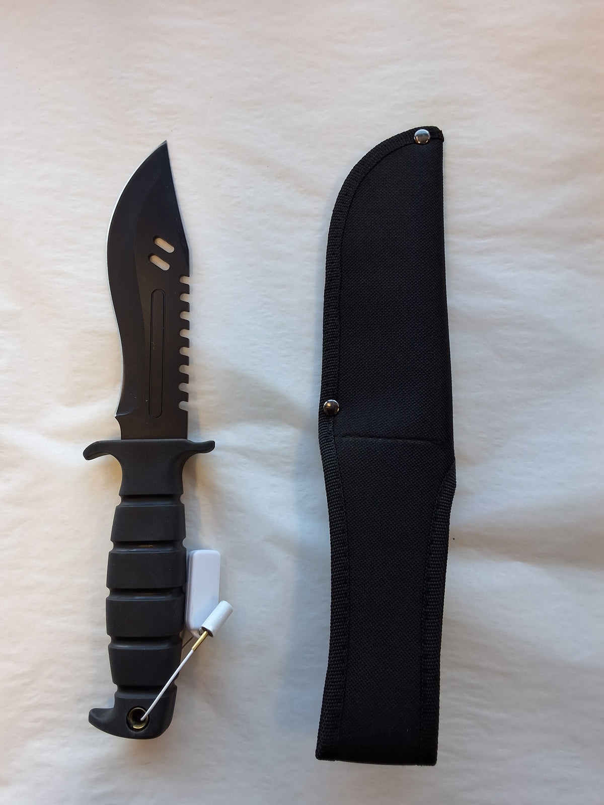 Fixed Black Dagger W G10 Grip