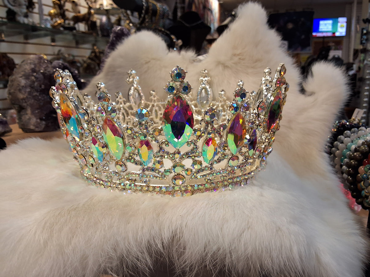 Round Crystal AB Crown #1780