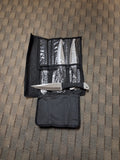 SILVER DROPPOINT THROWING KNIVES #8379