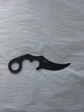 Curved knife W Finger Indents