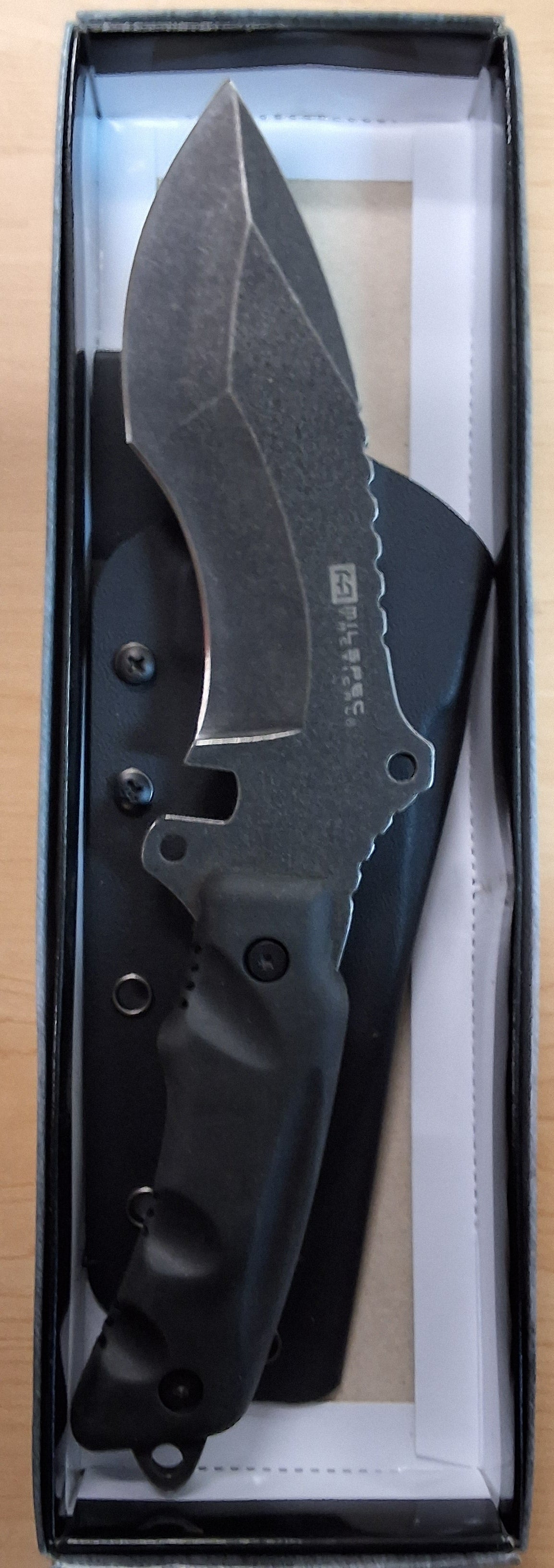 Titanium Coated Blade Fixed Knife #2059