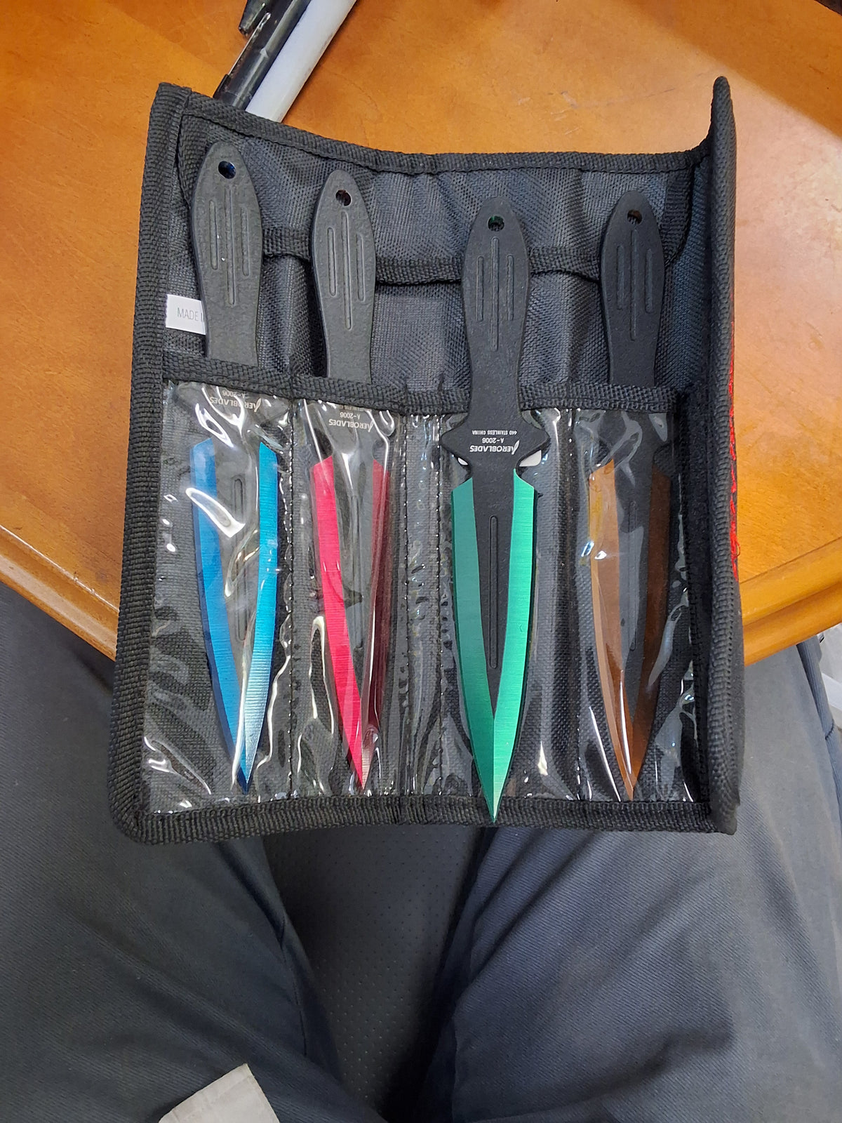 Multicolor throwers 4 set #8381