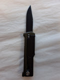 Green and Black Gravity Knife #2166