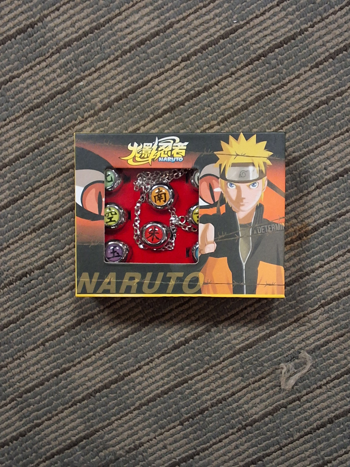 #1604 Naruto Ring Set