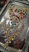 Gold with AB Crystal or Multi Color Crystal ($59.99 styles)