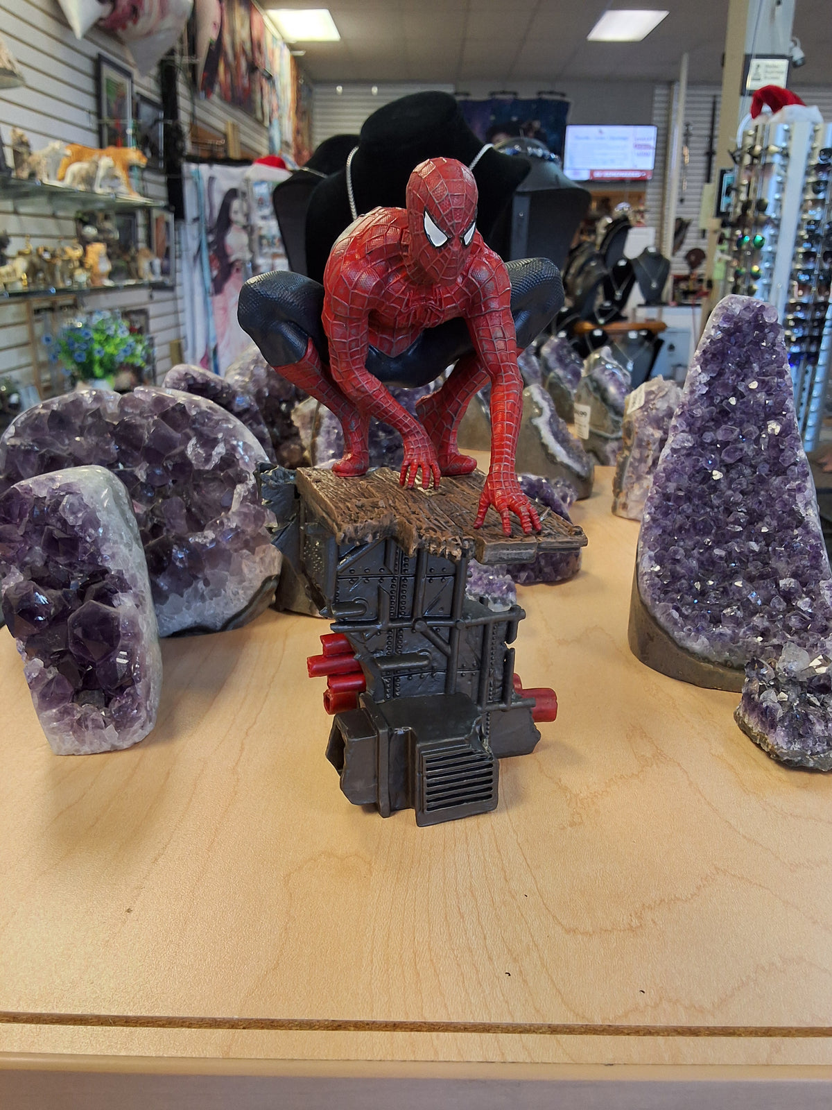 The amazing Spiderman crouched Figurine #1564