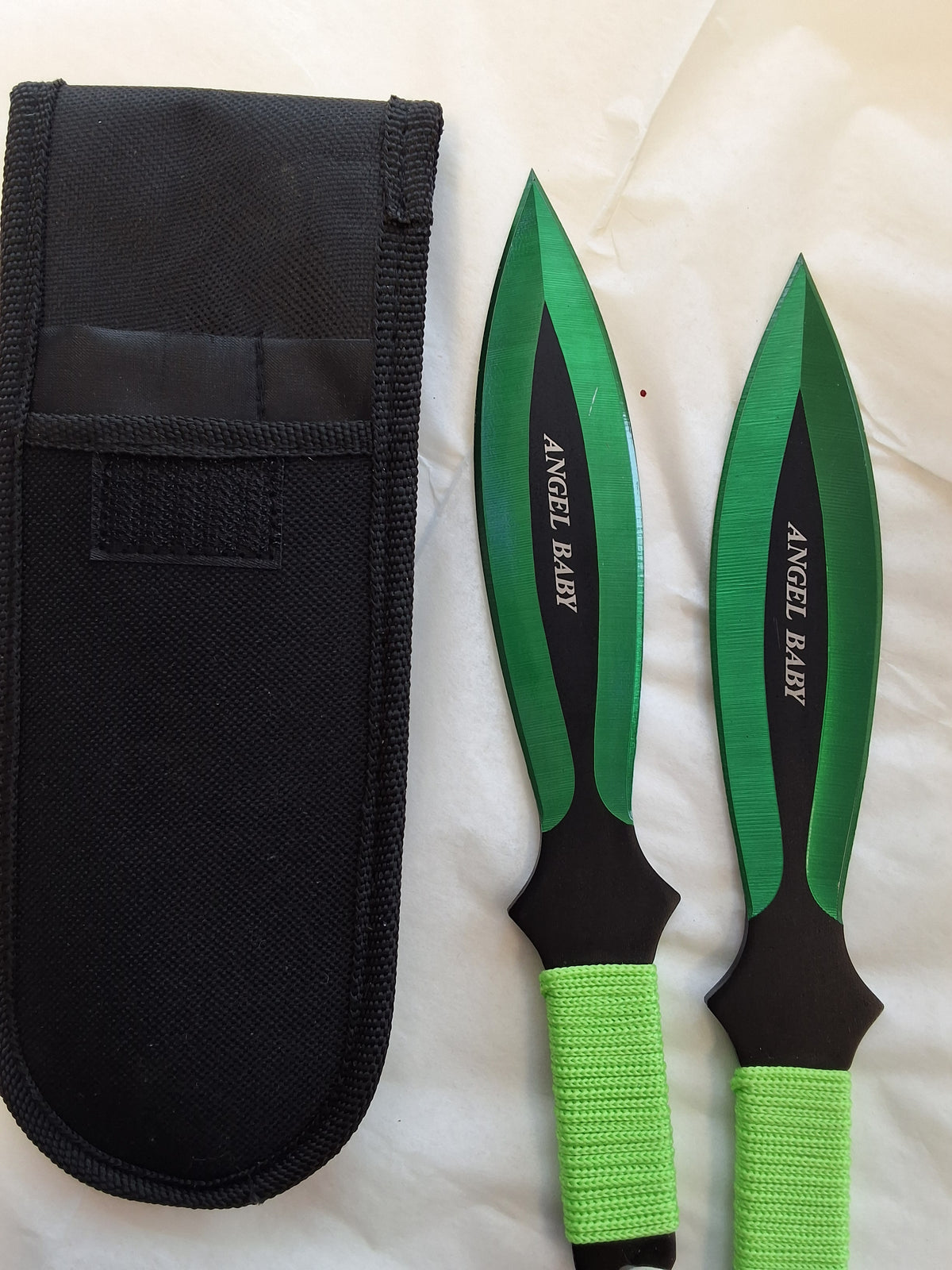 Angel Baby 2 Piece Throwing Knives  #3180