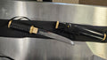Black Engraved High End Black Tanto