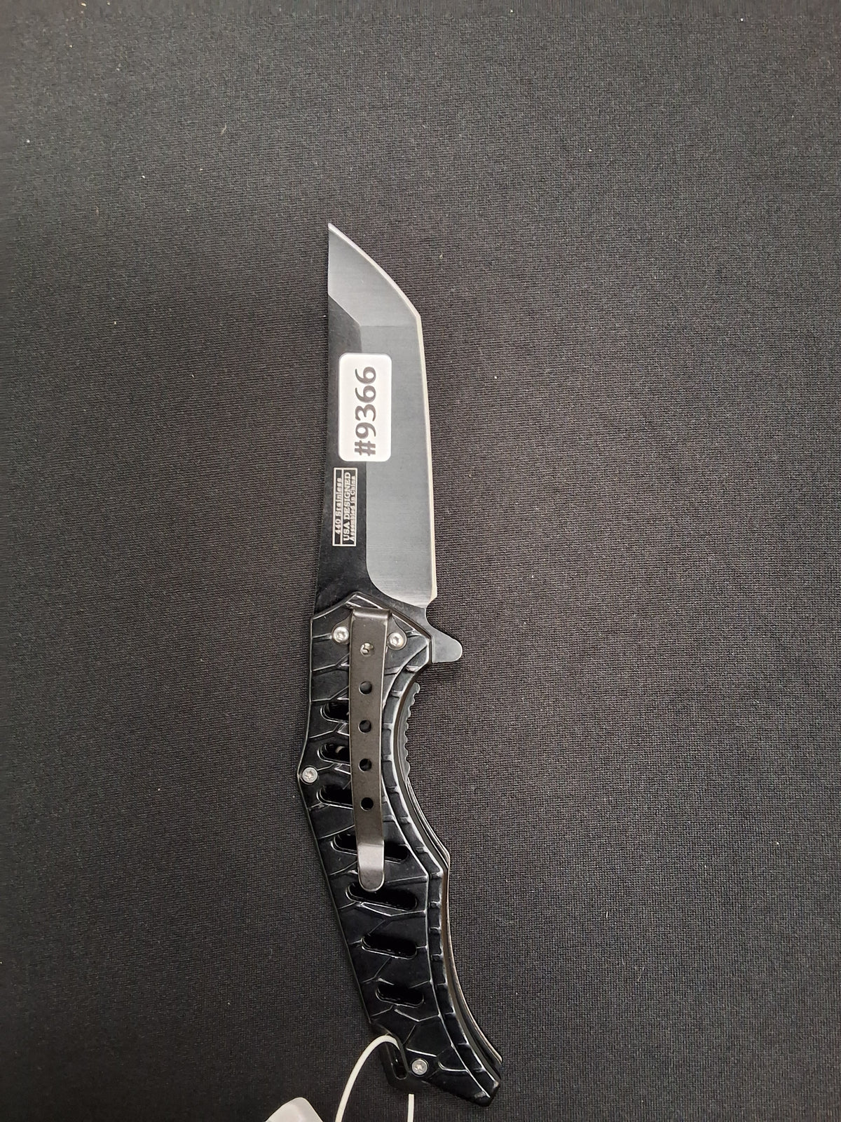 Black LRG Honey Comb Knife