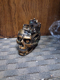 Steampunk Skull Container #1684
