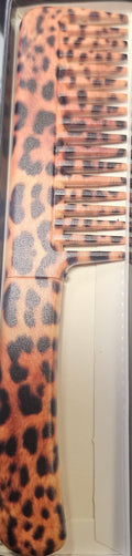 Cheetah Print Comb Knife #4863