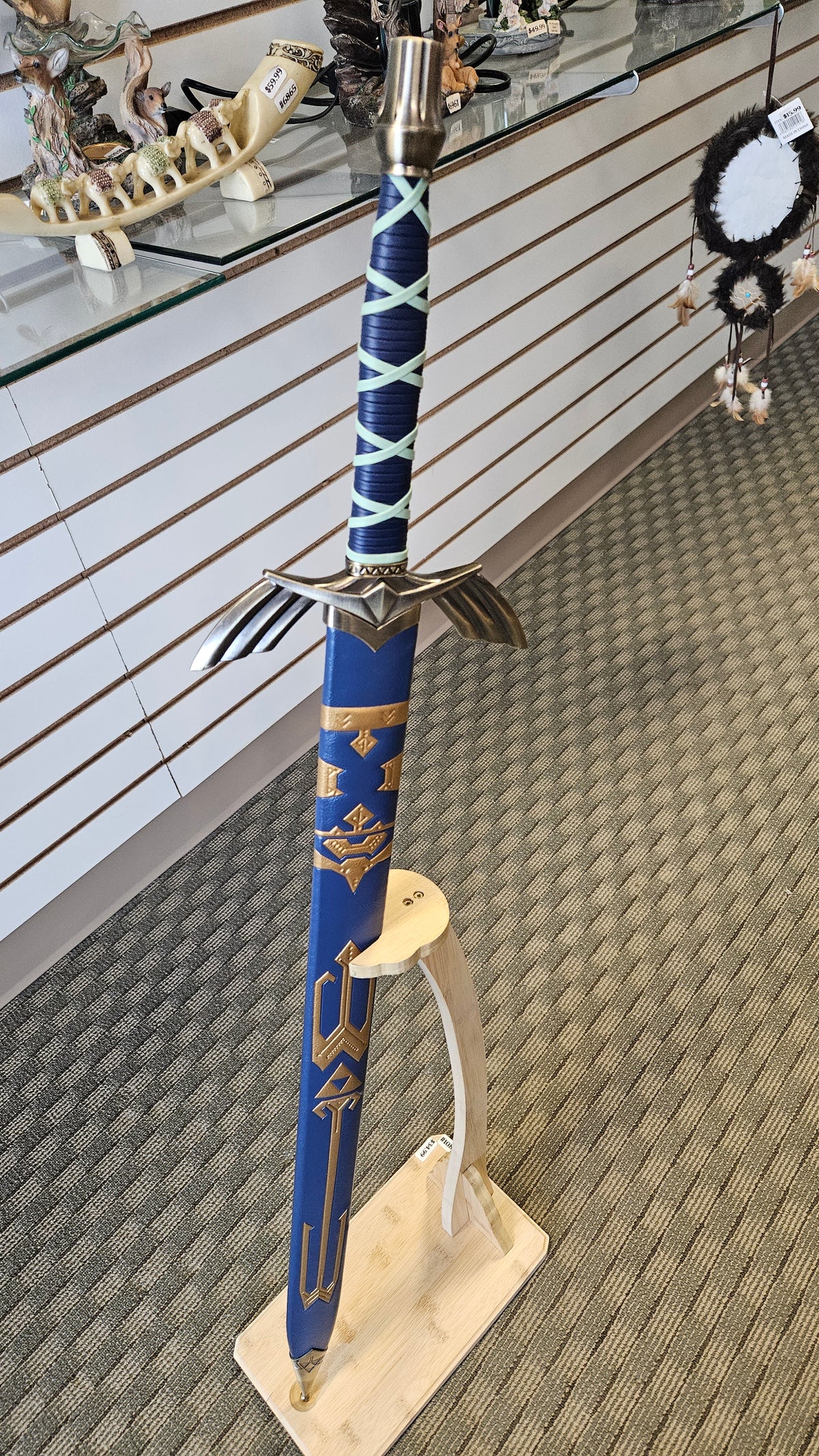 High quality Blue master Sword Zelda